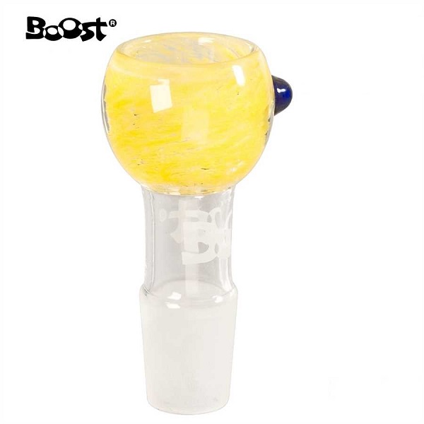 Glaskopf - Boost - 18.8er Schliff - gelb