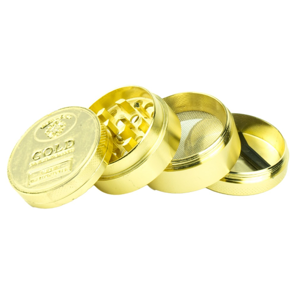 Metall Grinder - Ø 40mm - gold