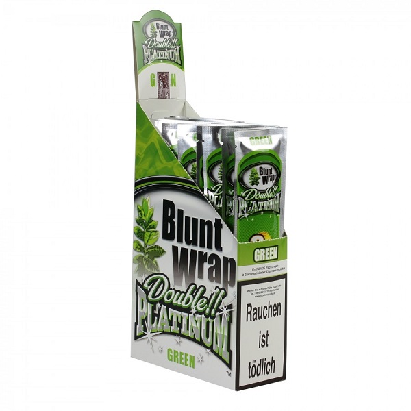 Blunt Wrap - Double!! Platinum - Green