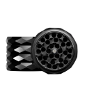 Grinder Aluminium 4-Part ⌀63mm Black