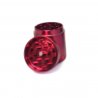 Grinder aus Alu - 4-teilig - Ø 40mm - rot