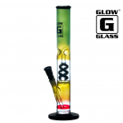 Glasbong - mit Perkolator & Eis - 18.8er Schliff