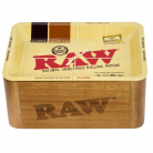 RAW - Holzbox mit Drehtablett