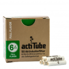 actiTube Aktivkohlefilter - Extra Slim 6mm - 50er Box